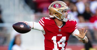 QB Tanner Mordecai con los San Francisco 49ers