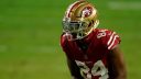 WR Kendrick Bourne con los San Francisco 49ers en 2020. Foto: Cooper Neill / Getty Images