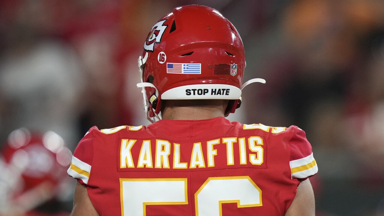 DE George Karlaftis, Kansas City Chiefs. Fotografía por: Peter Joneleit/AP