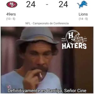 HATERS NFL