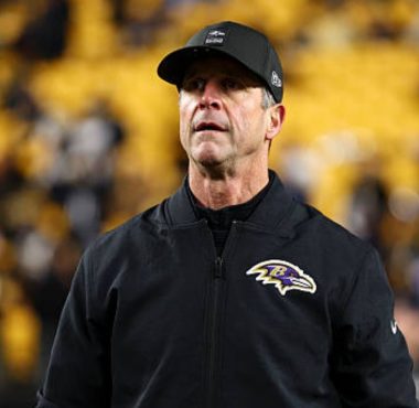 HC John Harbaugh con los Baltimore Ravens. Foto Getty Images.