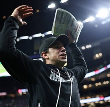 HC Klint Kubiak, Las Vegas Raiders. Foto: Getty Images.