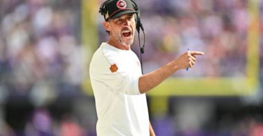 HC Kyle Shanahan, San Francisco 49ers. Foto: Getty Images.