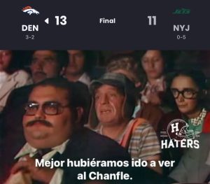 Haters del Football Americano