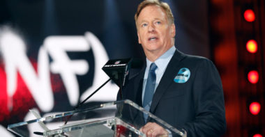 Roger Goodell, comisionado de la NFL