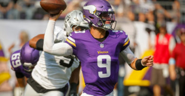QB JJ McCarthy, Minnesota Vikings