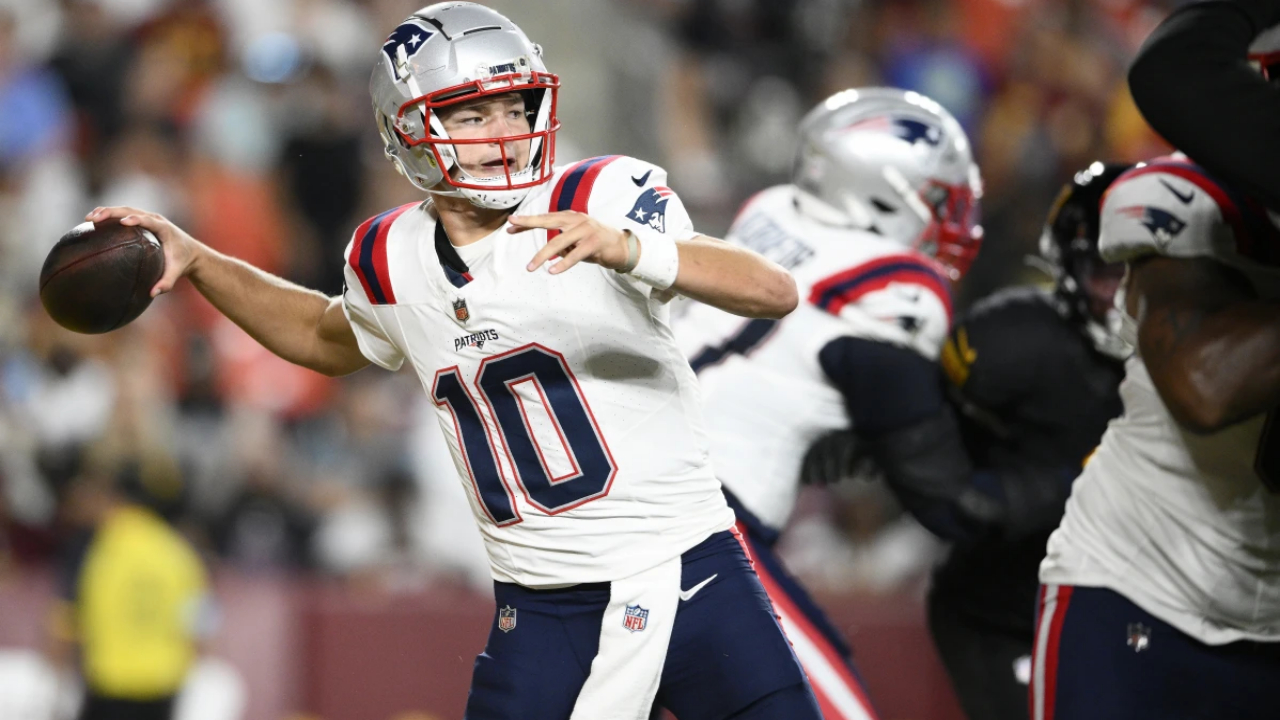 Drake Maye no está para titular en los Pats y esta es la razón de Mayo