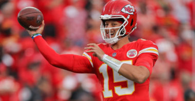 QB Patrick Mahomes, Kansas City Chiefs