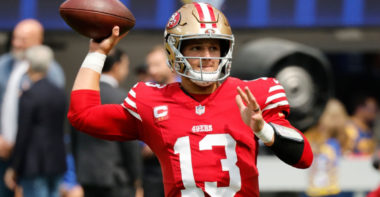 QB Brock Purdy, San Francisco 49ers