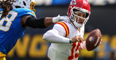 QB Patrick Mahomes, Kansas City Chiefs