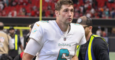 Jay Cutler, ex QB de los Miami Dolphins, Chicago Bears y Denver Broncos