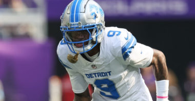 WR Jameson Williams, Detroit Lions