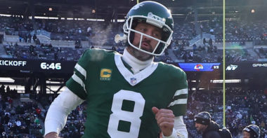 QB Aaron Rodgers, New York Jets