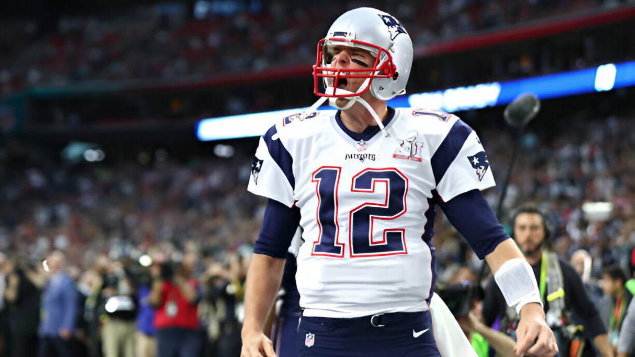 QB Tom Brady, New England Patriots en el SB LI