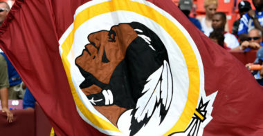 Washington Redskins, antiguo nombre y logo de los Commanders