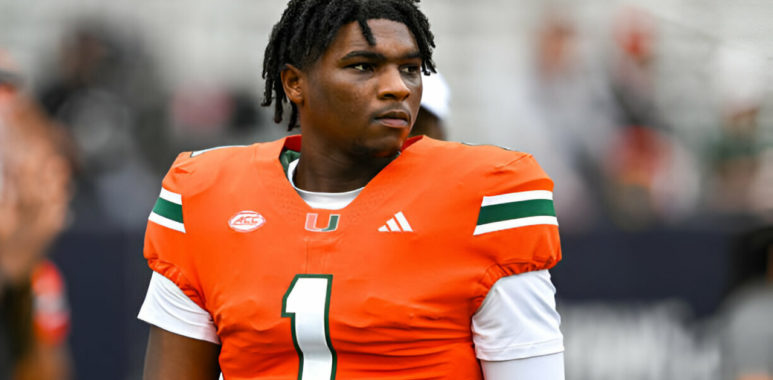QB Cam Ward, Miami