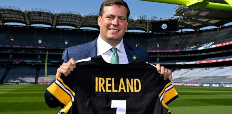 Steelers jugarán el primer partido en Irlanda en 2025.