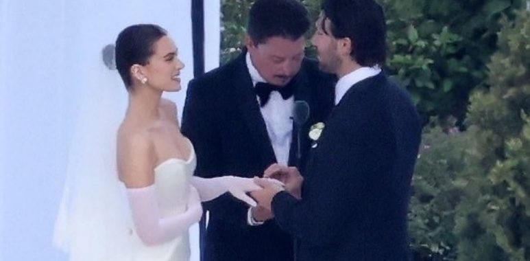 Boda de lo QB Josh Allen de los Buffalo Bills con la actriz y cantante Hailee Steinfeld