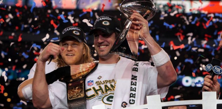 Aaron Rodgers, campeón del Super Bowl XLV con los Green Bay Packers