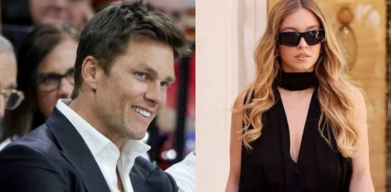 Tom Brady (izquierda) y Sydney Sweeney (derecha)