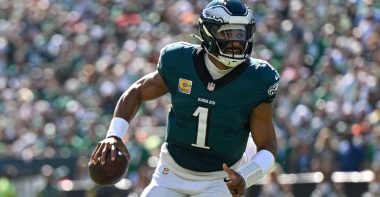 QB Jalen Hurts, Philadelphia Eagles. Foto: Terence Lewis/Icon Sportswire