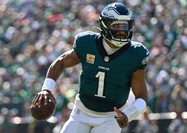 QB Jalen Hurts, Philadelphia Eagles. Foto: Terence Lewis/Icon Sportswire