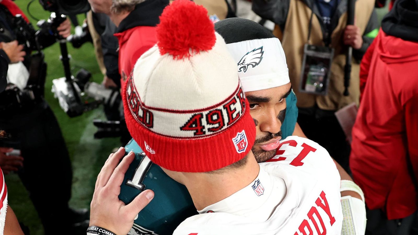La historia del 49ers vs Eagles en los Playoffs de la NFL