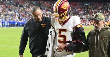 QB Jayden Daniels, Washington Commanders. Foto: Getty Images