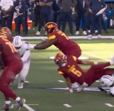 QB Jayden Daniels, Washington Commanders. Foto: Red Social X