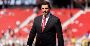 Jed York, dueño de los San Francisco 49ers. Foto: Getty Images.