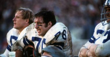 John Niland con los Dallas Cowboys en 1971. Foto: Getty Images.