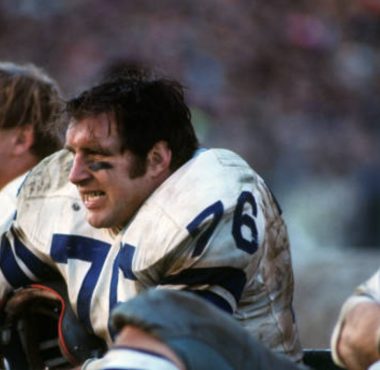 John Niland con los Dallas Cowboys en 1971. Foto: Getty Images.