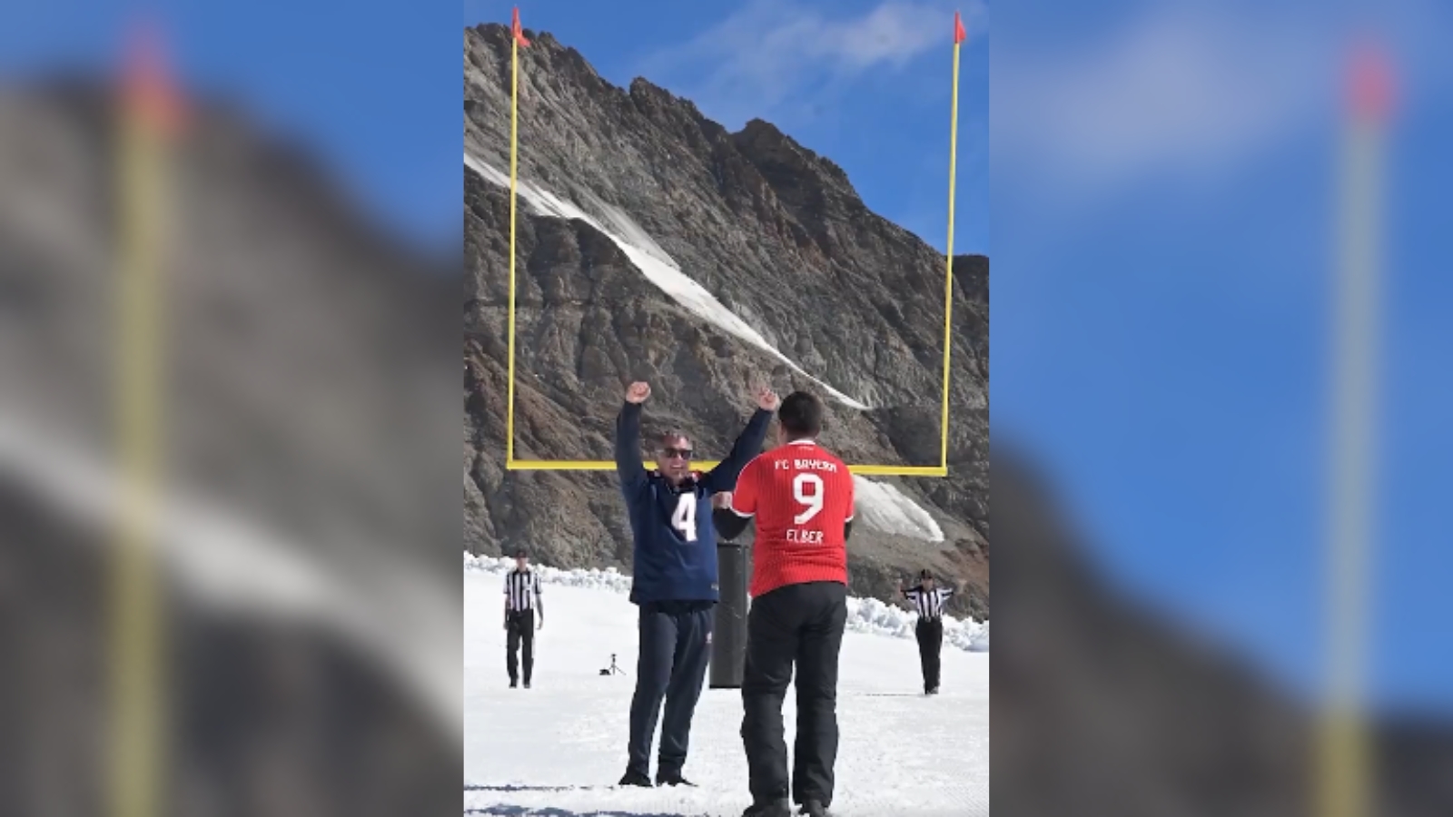 Adam Vinatieri hace historia: rompe récord Guinness con un gol de campo en los Alpes suizos