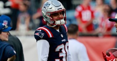 K Andy Borregales, New England Patriots. Foto: Getty Images.