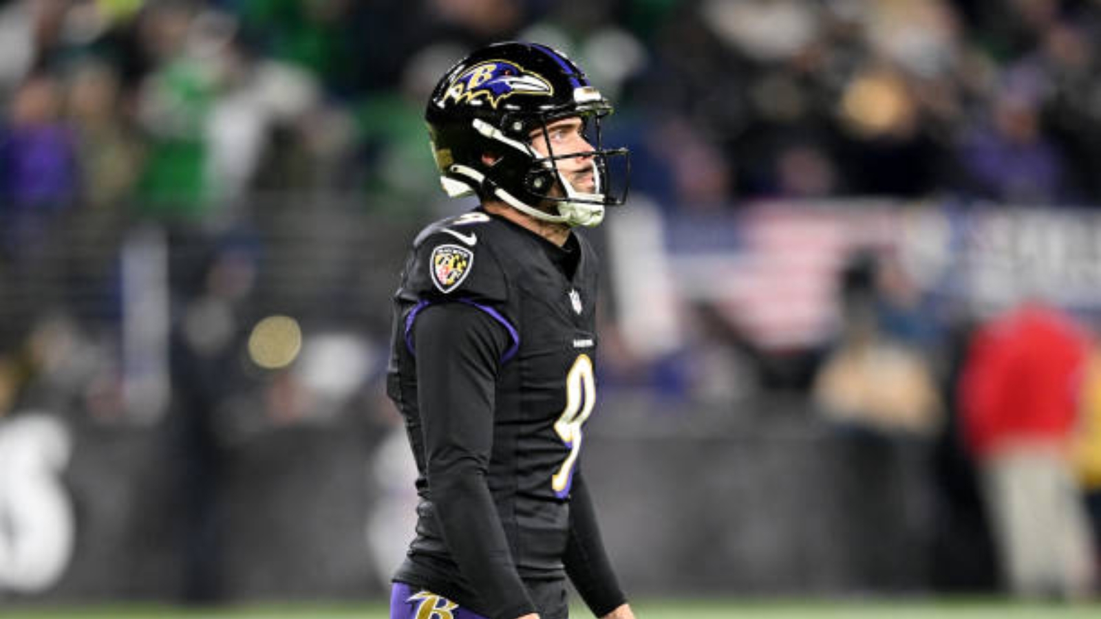 K Justin Tucker con los Baltimore Ravens en 2024. Foto: Getty Images.