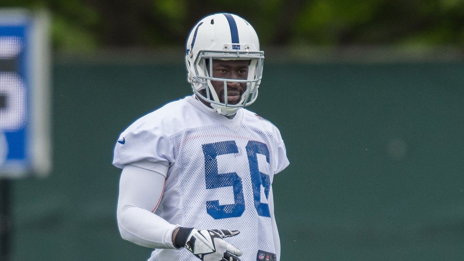 LB Daniel Adongo con los Indianapolis Colts en mayo de 2015. Foto: Getty Images. 