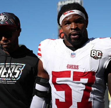 LB Dre Greenlaw, San Francico 49ers. Foto: Getty Images.