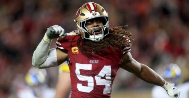 LB Fred Warner, San Francisco 49ers. Foto: Getty Images.