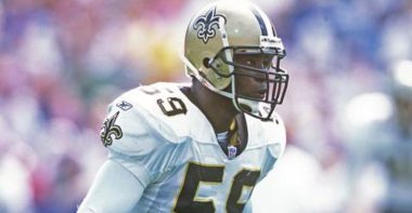 LB Keith Mitchell con los New Orleans Saints en 2001. Foto: Getty Images