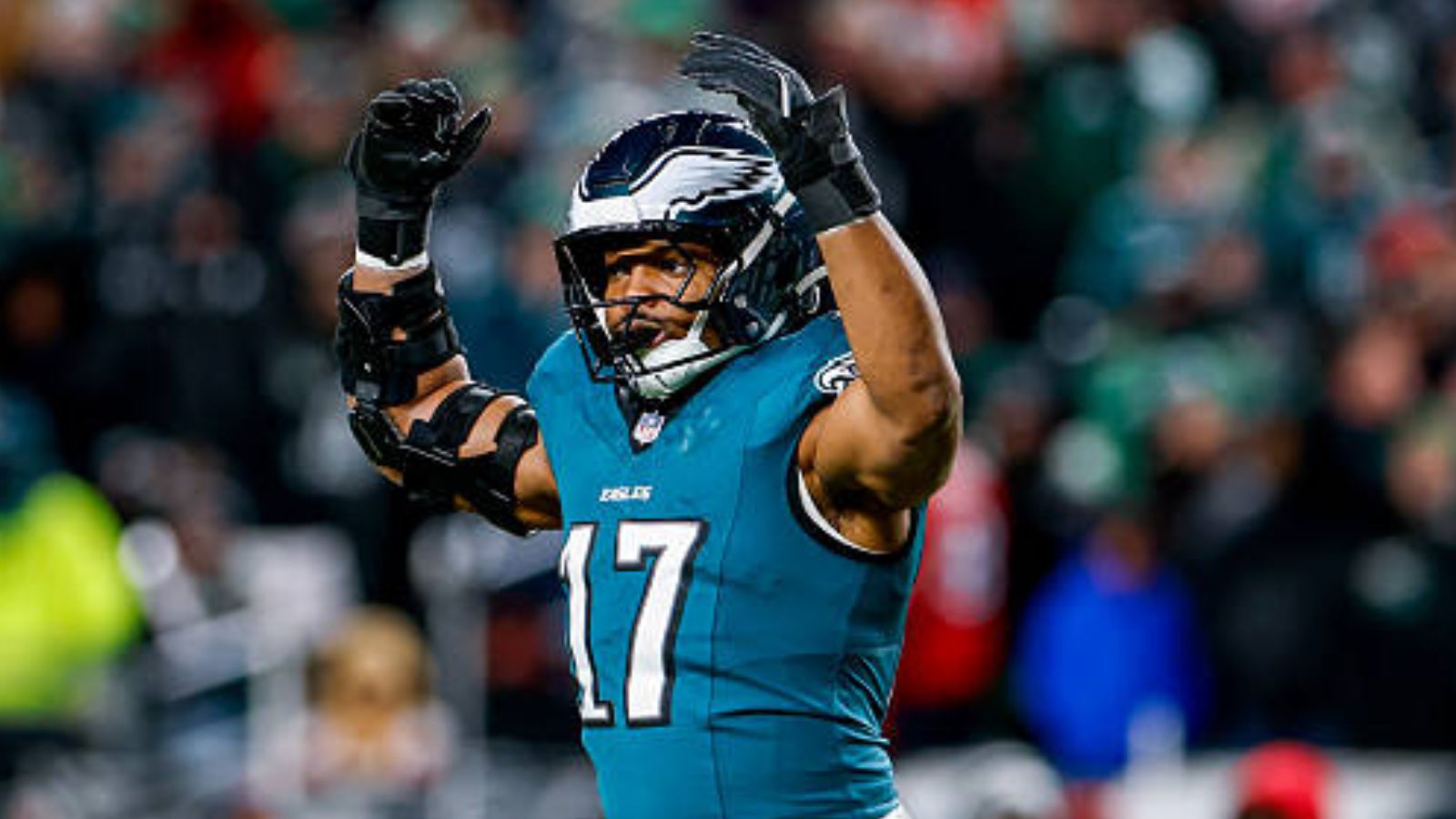 LB Nakobe Dean, Philadelphia Eagles. Foto: Getty Images.