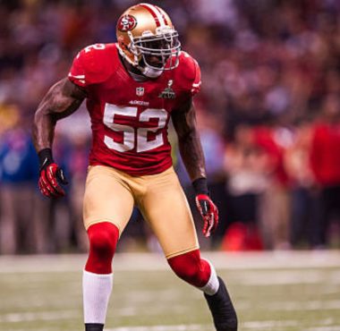 LB Patrick Willis con los San Francisco 49ers en 2013. Foto: Getty Images.