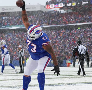 LT Dion Dawkins, Buffalo Bills. Foto: Getty Images.
