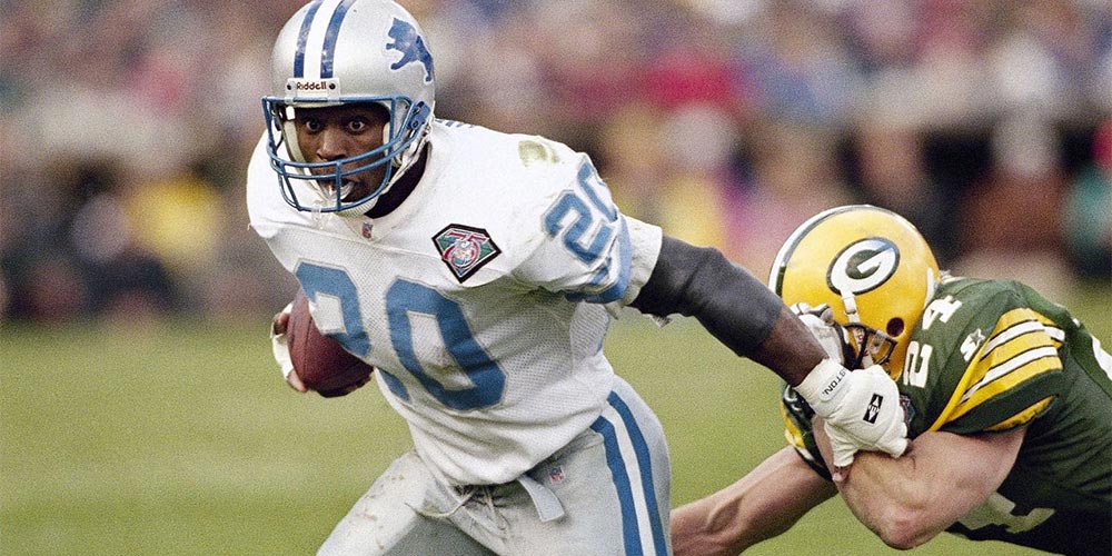 RB Barry Sanders, Detroit Lions