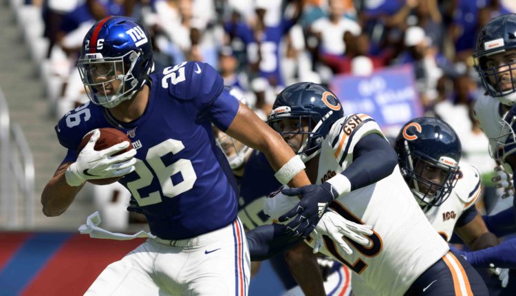 Madden 20 Saquon Barkley