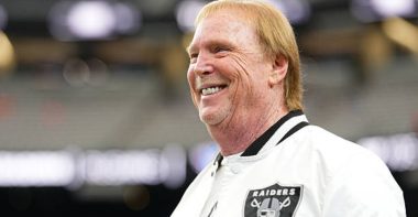 Mark Davis, dueño de los Raiders. Foto: Getty Images.