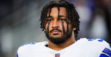 Marshawn Kneeland con los Dallas Cowboys en 2024. Foto: Getty Images.