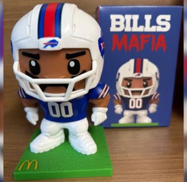 McDonalds Buffalo Bills bobblehead. Foto: X