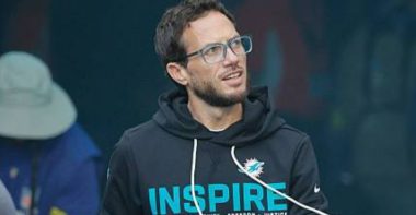 Mike McDaniel como entrenador en jefe de los Miami Dolphins. Foto: Getty Images.