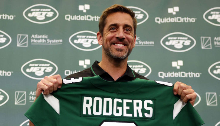 QB Aaron Rodgers, New York Jets