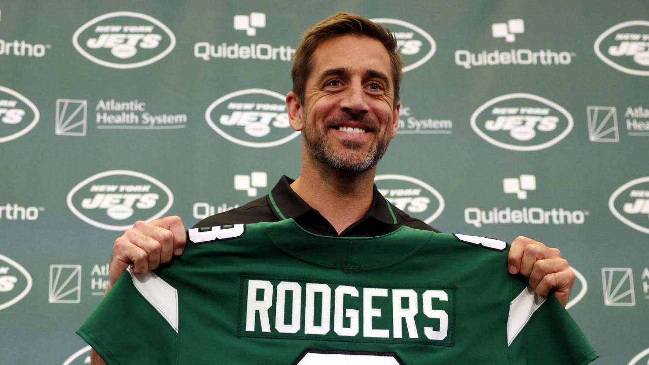 QB Aaron Rodgers, New York Jets